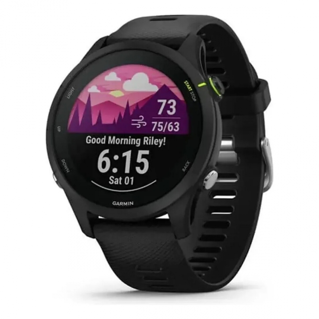 GARMIN FORERUNNER 255 MUSIC GPS RUNNING TRAINING - WIFI - BLACK